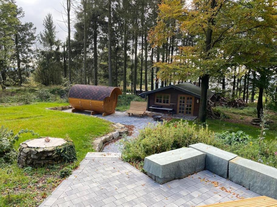 Ferienhaus Asten-Lodge Винтерберг Экстерьер фото